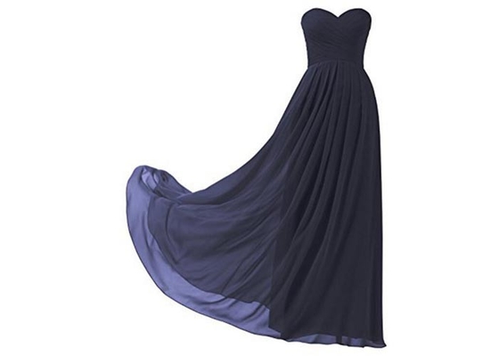 Long Chiffon Wedding Bridesmaid Dresses For Guest Wedding Party Multi Color Optional