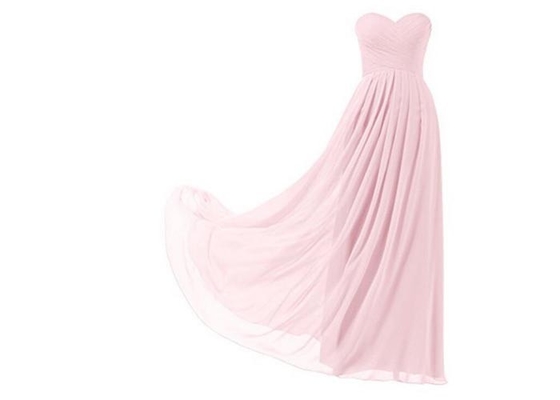 Long Chiffon Wedding Bridesmaid Dresses For Guest Wedding Party Multi Color Optional