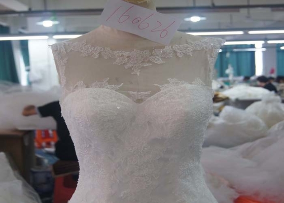 Beading Backless Ivory Mermaid Female Wedding Dress With Floor - Length Hemline