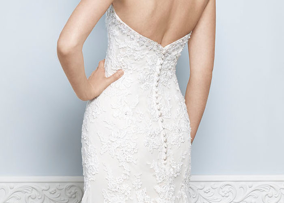Sweetheart Mermaid Princess Bride Wedding Dress With Super Long Polyester Trains
