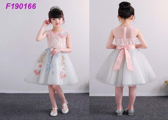 Unique Boutique Childrens Flower Girl Dresses For 100-110cm 2 Years Kids Anti Static