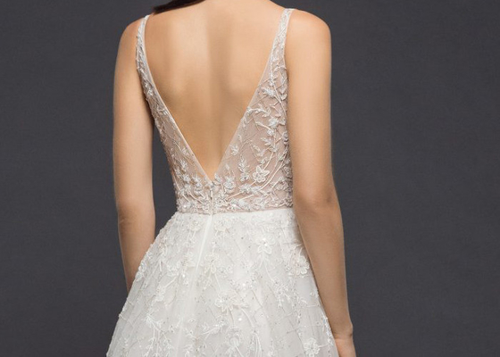 Elegant Beautiful Lace Vestidos A Line Ball Gown Wedding Dress Mariage Bridal Dress
