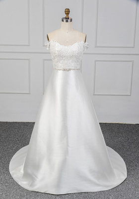 Satin Bridal Lace Mermaid Wedding Dress Gowns That Fit Your Style And Budget