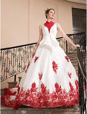 Charming Applique Lace Sleeveless Prom Dresses New Arrival Evening Dresses